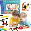 Montessori Puzzle Készlet Gyerekeknek