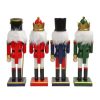 Karácsonyi Diótörő Dekorációs Figura 12cm – 4db