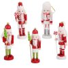Karácsonyi Diótörő Csillogós Figura 12cm – 5db