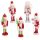 Karácsonyi Diótörő Csillogós Figura 12cm – 5db