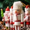 Karácsonyi Diótörő Csillogós Figura 12cm – 5db