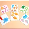 Montessori Számoló és Mennyiségfelismerő Fejlesztő Játék
