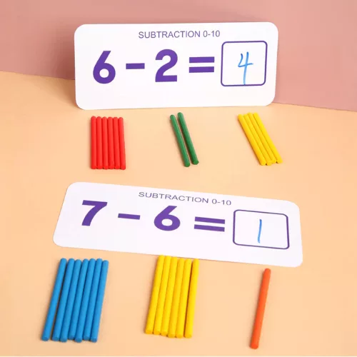 Montessori Számoló és Mennyiségfelismerő Fejlesztő Játék