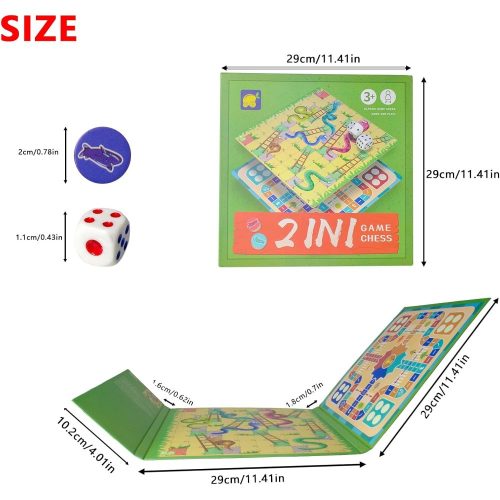  2 az 1-ben mágneses kígyósakk és repülő sakk