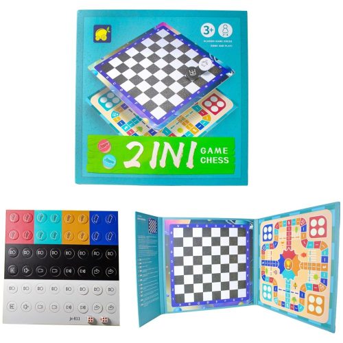 2 az 1-ben mágneses sakk és repülő sakk