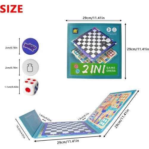 2 az 1-ben mágneses sakk és repülő sakk