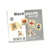 Montessori fa kép és szókirakó puzzle
