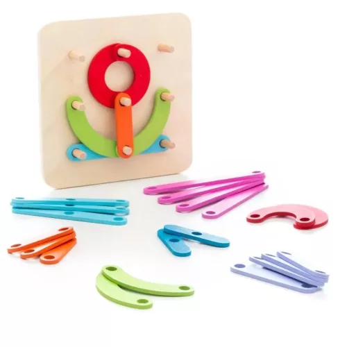 Montessori betű- és számkirakó fejlesztőjáték