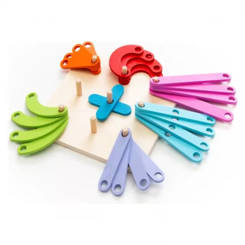 Montessori betű- és számkirakó fejlesztőjáték