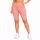 Magas derekú női bambusz kerékpáros leggings - Rózsaszín
