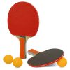 Pingpongütő szett-3db labda