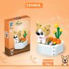 Csivava & növényes építőkészlet - 210db