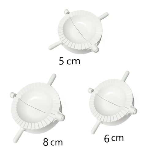 Műanyag töltött tészta, dumpling készítő - 3 db