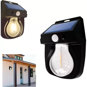 Solar Mozgásérzékelő Napelemes Kültéri Lámpa-CL-118