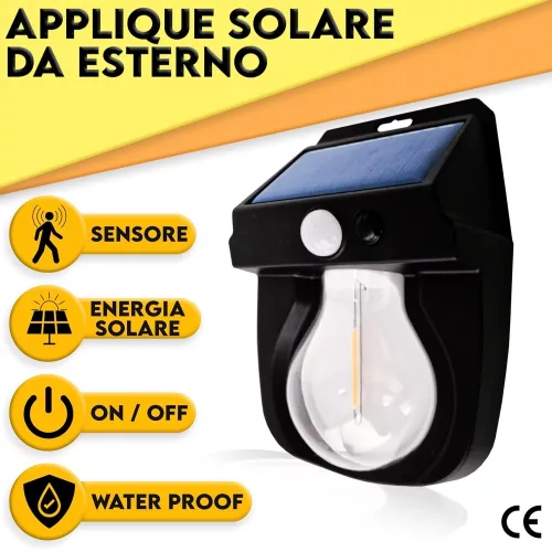 Solar Mozgásérzékelő Napelemes Kültéri Lámpa-CL-118