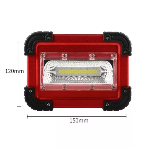 Hordozható COB LED reflektor – 30W