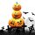 Halloween sütőtök fólia lufi