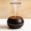 LED-es légpárásító aroma diffúzor távirányítóval - 550ml