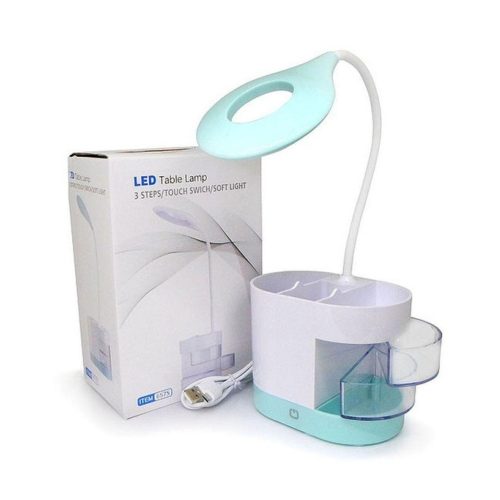 Multifunkciós LED Asztali Lámpa – Tolltartóval és Tárolóval