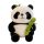 Cuki Plüss Bambusz Panda – 30 cm