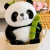 Cuki Plüss Bambusz Panda – 30 cm