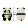 Cuki Plüss Bambusz Panda – 30 cm