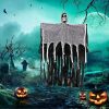 Halloween kaszás függő szellem dekor - 90x50cm
