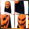 Halloween tökfej maszk - 17x25cm