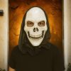 Halloween koponyás maszk - 17x27cm