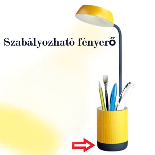 YASE Asztali LED Lámpa Tolltartóval