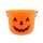 Halloween töklámpás vödör - 19x15cm