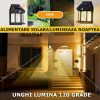 Solar Mozgásérzékelő Napelemes Kültéri Lámpa-BK-888