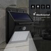 Solar Mozgásérzékelő Napelemes Kültéri Lámpa 20LED