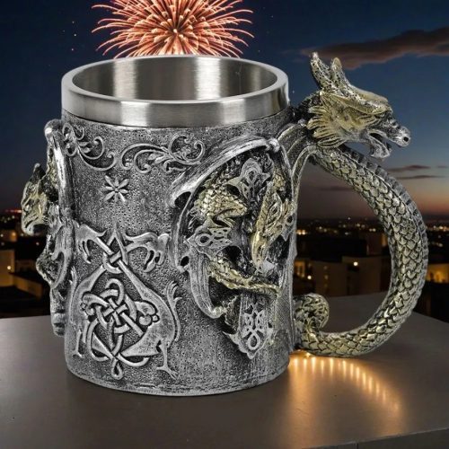 3D Sárkány ajándék bögre