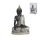 Ezüst díszítésű Buddha szobor-28cm