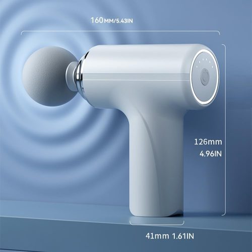 Professzionális masszázspisztoly 6 sebességgel - 2400mAh