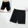 Bambusz rövid női leggings – fekete