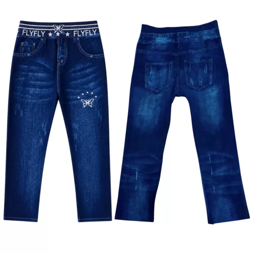 Rugalmas faramer hatású 3/4-es női leggings  