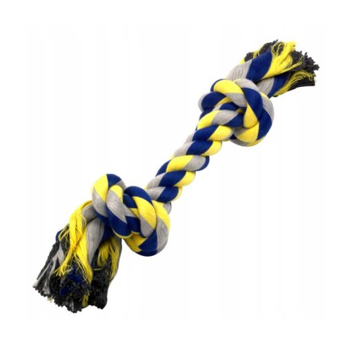 Nunbell két csomós kutyajáték kötél - L, Kék