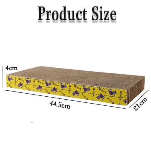 Macska kaparó deszka – szimpla, egyenes kivitel