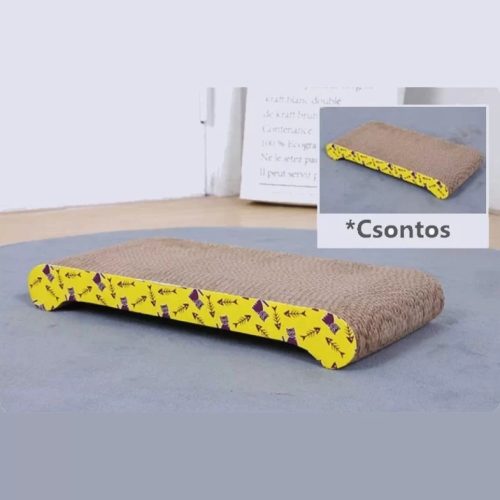 Macska kaparó deszka – csont alakú