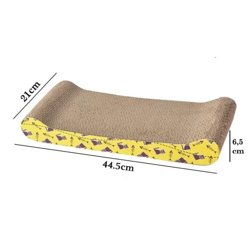 Macska kaparó deszka – csont alakú