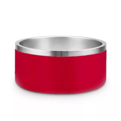 Kisállat speciális fém tál-14cm - Piros