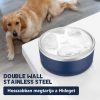 Kisállat speciális fém tál-14cm - Rózsaszín
