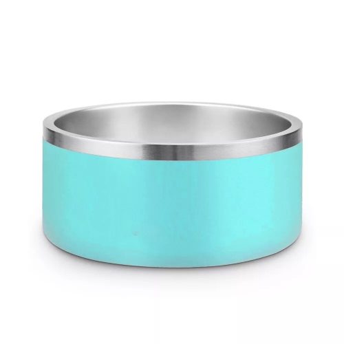 Kisállat speciális fém tál-14cm - Zöldeskék