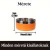Kisállat speciális fém tál-14cm - Zöldeskék