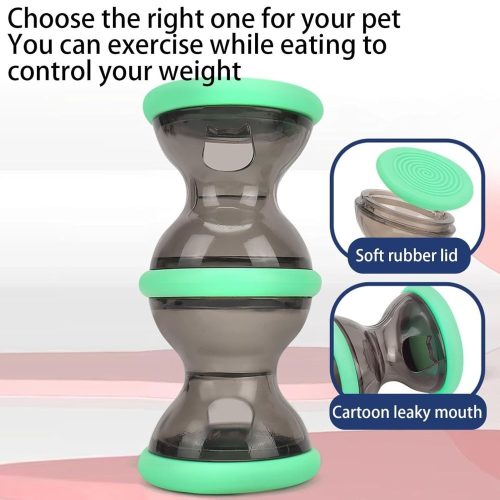 Gurulós jutalomfalat adagoló játék-Foodball - Zöld