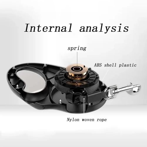 Kisállat flexi automata póráz  – 3 m - Kék