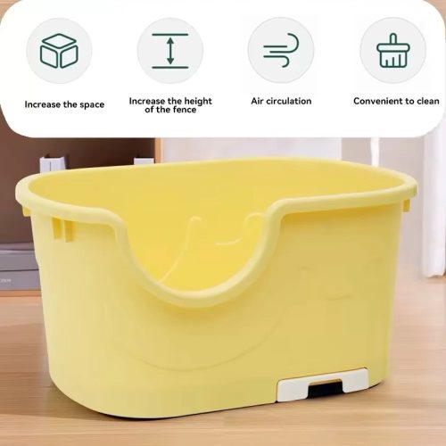 Filter magasfalú macska alomtálca lapáttal-közepes