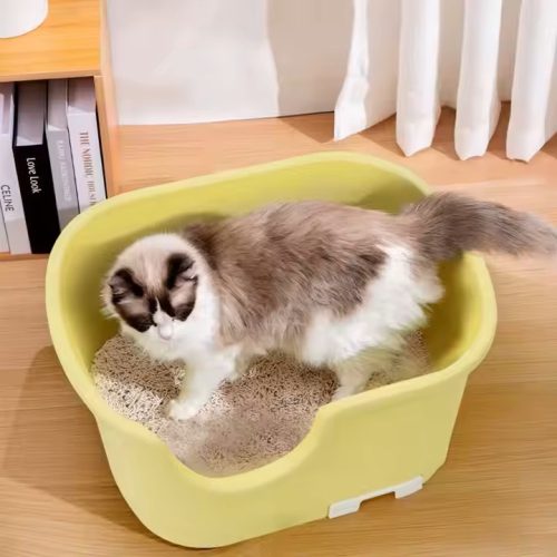 Filter magasfalú macska alomtálca lapáttal-Nagy